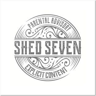 Shed Seven Vintage Ornament Posters and Art